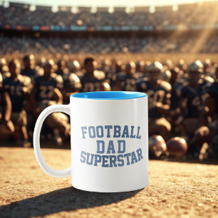 Fußball Vater Superstar Kaffee Tasse