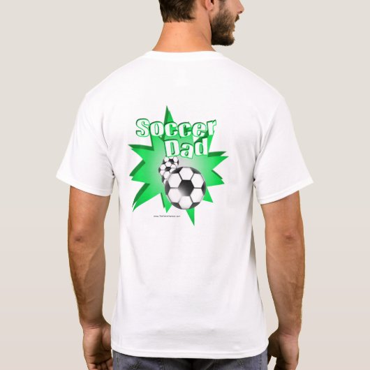 Fußball-Vater T-Shirt (Rückseite)