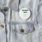 FUSSBALL-VATER TAG GESCHENKE GRÜN EINFACH BUTTON (Beispiel)