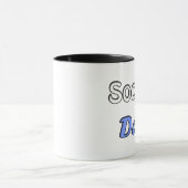 Fußball-Vater Tasse (Zentrum)