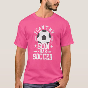Fußball-Vater und Mama Outfit Fußball-Unterstützun T-Shirt
