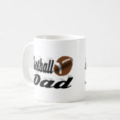 Fußball Vater Vatertag Kaffeetasse (Vorderseite Links)