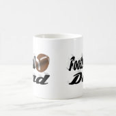 Fußball Vater Vatertag Kaffeetasse (Mittel)
