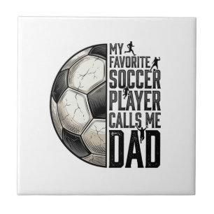 Fußball-Vater Vintage-Gravur-Zitat-Vektor-Design_1 Fliese