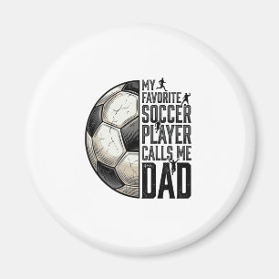 Fußball-Vater Vintage-Gravur-Zitat-Vektor-Design_1 Magnet