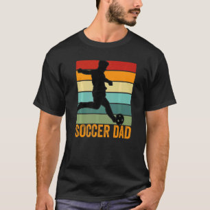 Fußball-Vater, Vintage lustiger Fußball Premium_1 T-Shirt