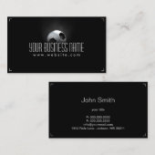 Fußball-Verein-einfaches gerahmtes Visitenkarte (Vorne/Hinten)