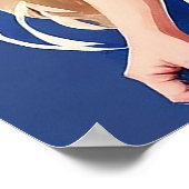 Fußball vereint die Welt Poster (Ecke)