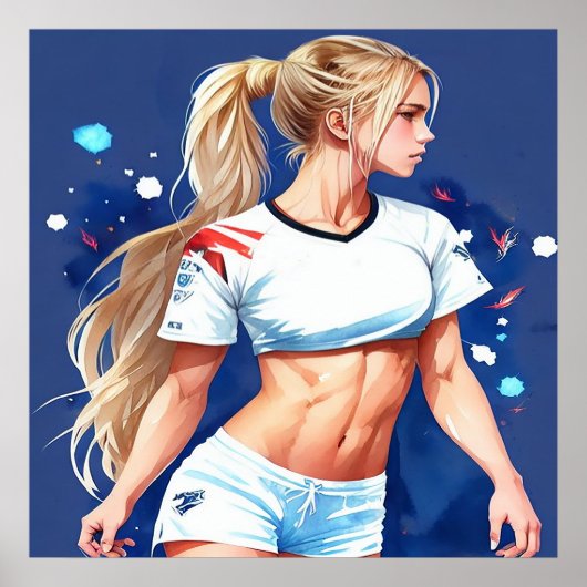 Fußball vereint die Welt Poster (Vorne)