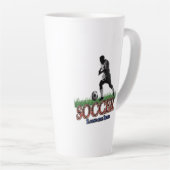 Fußball Verließ mich hier Milchtasse (Rechte Ecke)