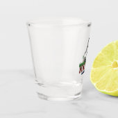 Fußball Verließ mich hier Schnapsglas (Links)