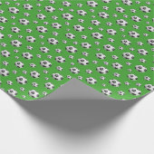 Fußball-Verpackungspapier Geschenkpapier (Ecke)