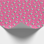 Fußball-Verpackungspapier Geschenkpapier (Ecke)