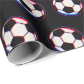 Fußball-Verpackungspapier mit auffälligem Design Geschenkpapier (Rolleneckpunkt)