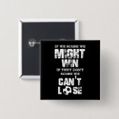 Fußball-Verteidiger, wenn wir uns zählen, könnte Button (Vorne & Hinten)