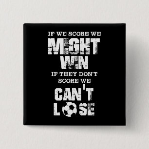 Fußball-Verteidiger, wenn wir uns zählen, könnte Button