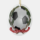 Fußball-Verzierung Italiens Futbol Keramikornament (Rechts)