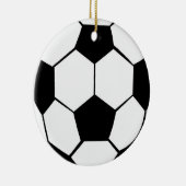 Fußball-Verzierungen Keramik Ornament (Rechts)
