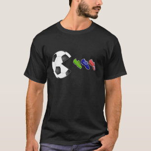 Fußball-Videospiel Fußball Ball Lustiges Halloween T-Shirt