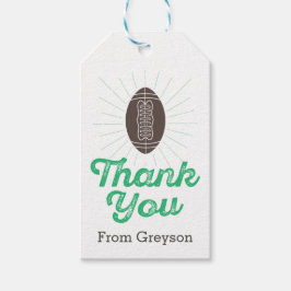 Fußball Vielen Dank Tag Geschenkanhänger