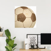Fußball Vintag Poster (Heimbüro)