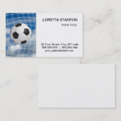 Fußball Visitenkarte (Vorne/Hinten)