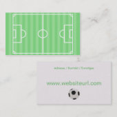 Fußball Visitenkarte (Vorne/Hinten)