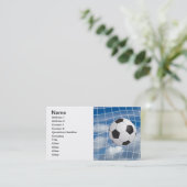 Fußball Visitenkarte (Stehend Vorderseite)
