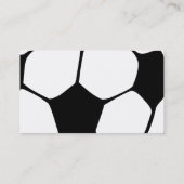 Fußball Visitenkarte (Rückseite)