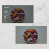 Fußball Visitenkarte (Vorne/Hinten)