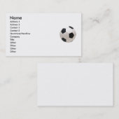 Fußball-Visitenkarte Visitenkarte (Vorne/Hinten)