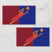 Fußball-Visitenkarte Visitenkarte (Vorne/Hinten)