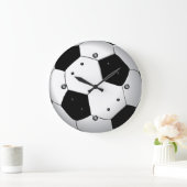 Fußball-Wall-Uhr Große Wanduhr (Zuhause)