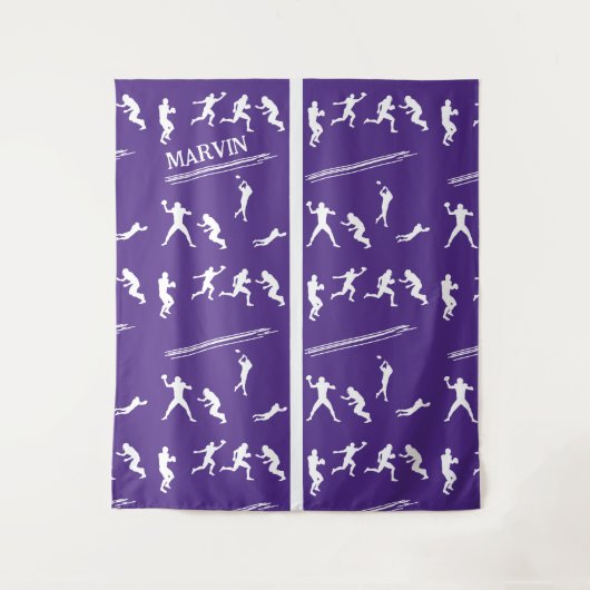 Fußball Wandteppich (Vorderseite)