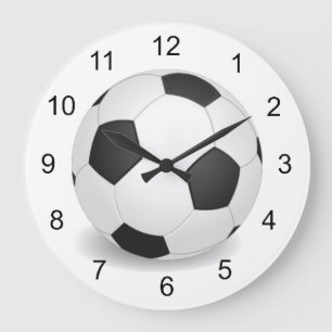 Fußball-Wanduhr Große Wanduhr