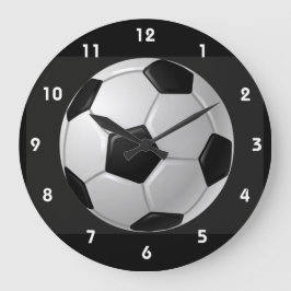 Fußball-Wanduhr Große Wanduhr