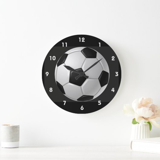 Fußball-Wanduhr Große Wanduhr (Zuhause)