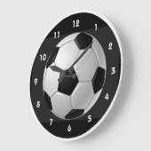 Fußball-Wanduhr Große Wanduhr (Winkel)