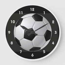 Fußball-Wanduhr Große Wanduhr