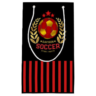 Fußball-Wappen-Design Kleine Geschenktüte