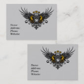 Fußball-Wappen Visitenkarte (Vorne/Hinten)