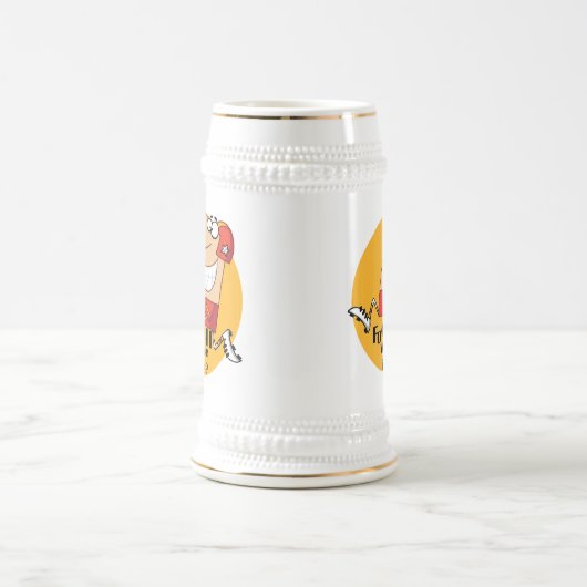 Fußball was sonst T - Shirts und Geschenke Bierglas (Mittel)