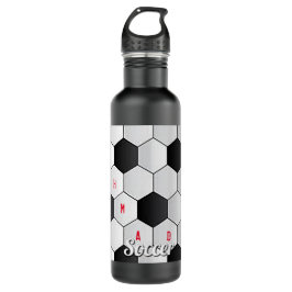 Fußball-Wasserflasche Edelstahlflasche