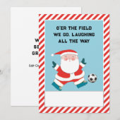 Fußball Weihnachten (Vorne/Hinten)