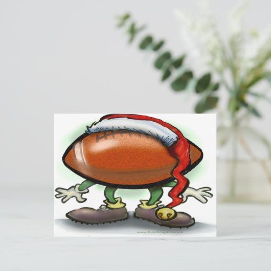 Fußball Weihnachten (Stehend Vorderseite)