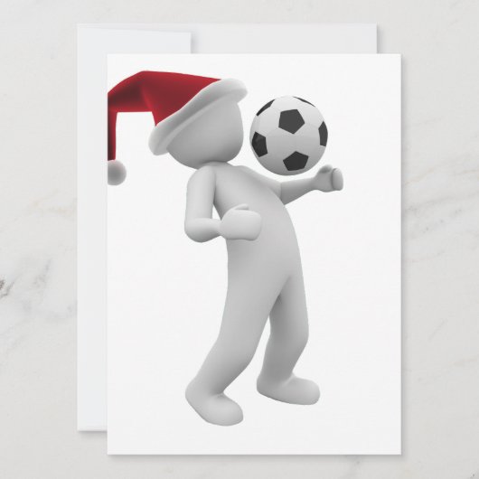 Fußball Weihnachten (Vorderseite)