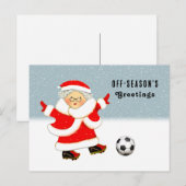 Fußball Weihnachten (Vorne/Hinten)