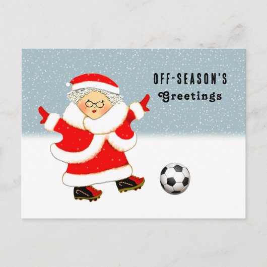Fußball Weihnachten (Vorderseite)