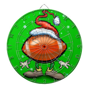 Fußball Weihnachten Dartscheibe
