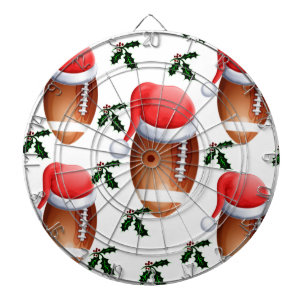 FUSSBALL WEIHNACHTEN DARTSCHEIBE